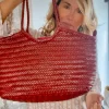 Bolso Capricho grande rojo