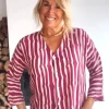 Camisa rayas buganvilla