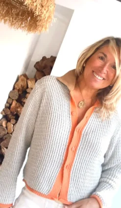 Chaqueta Mykonos gris