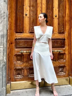 Traje Harbour beige