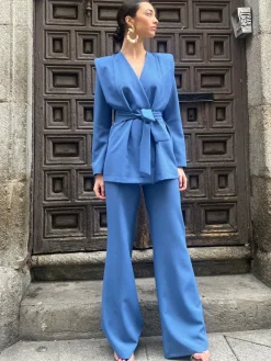 Traje Santorini azul