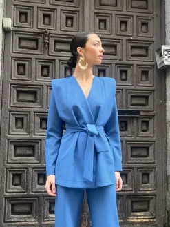 Traje Santorini azul