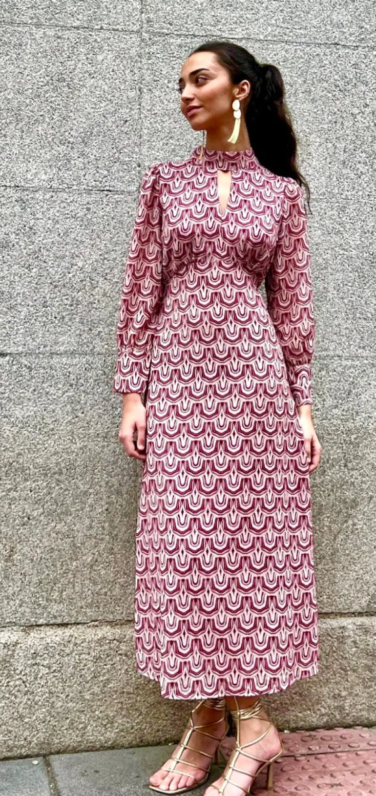 Vestido caracola