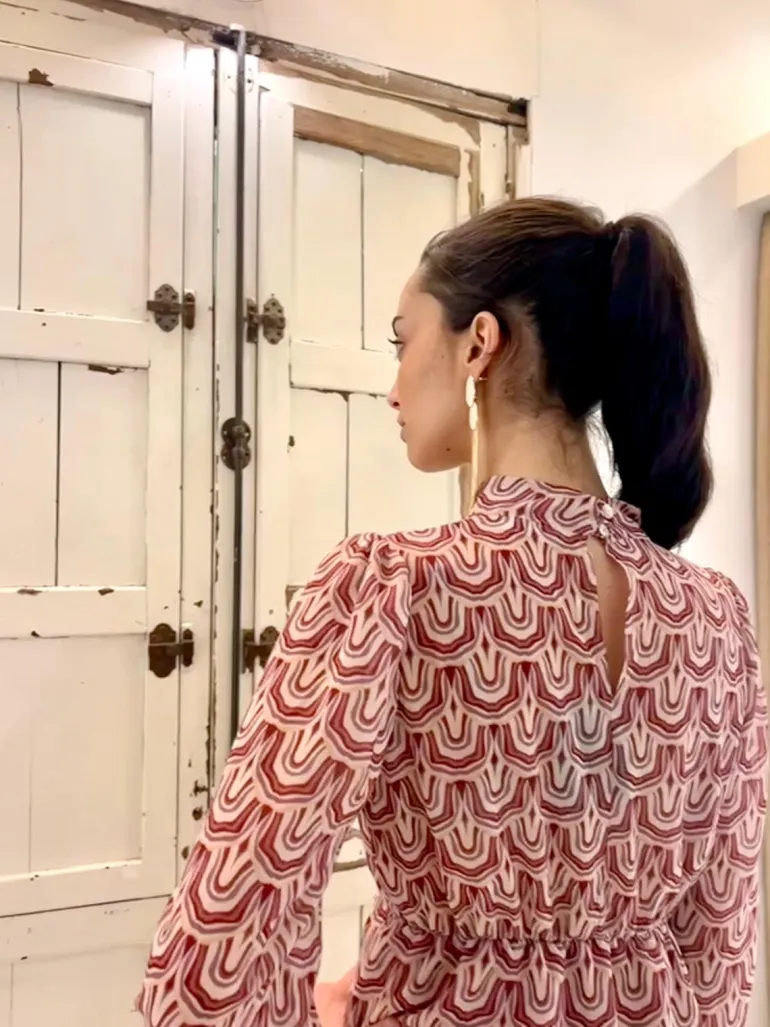 Vestido caracola