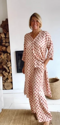 Vestido Génova rojo