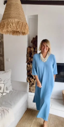Vestido Laura azul