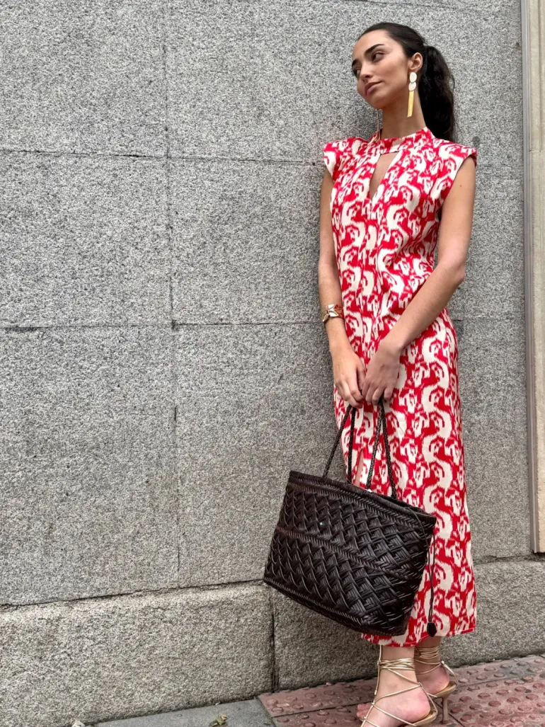 Vestido Siena rojo